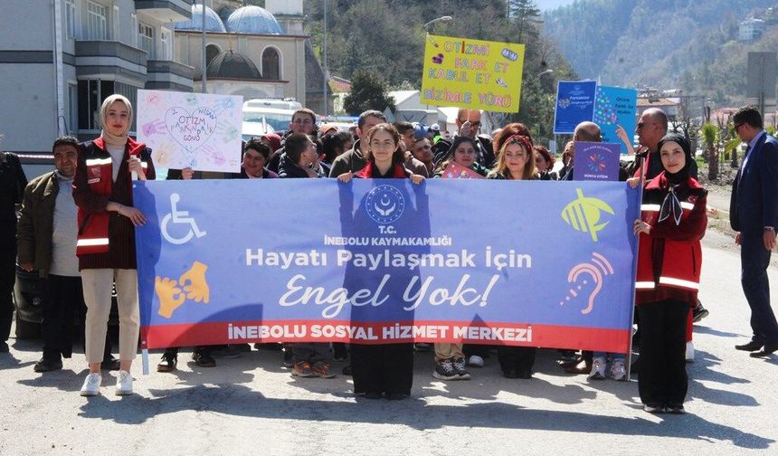 Otizm İçin Birliktelik: İnebolu’da anlamlı buluşma