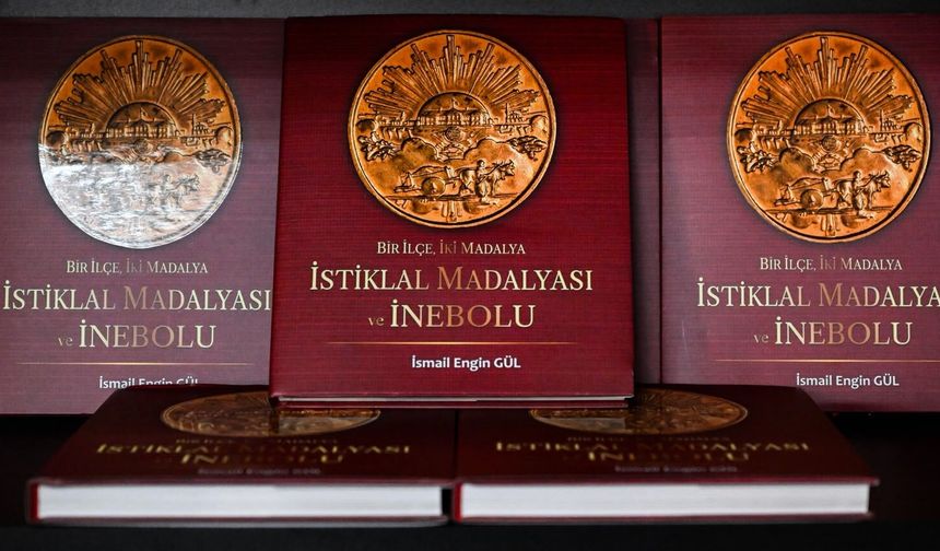 “Bir İlçe, İki Madalya” Kitabı Yayımlandı: İnebolu’nun İkinci İstiklal Madalyası Belgeleriyle Anlatıldı