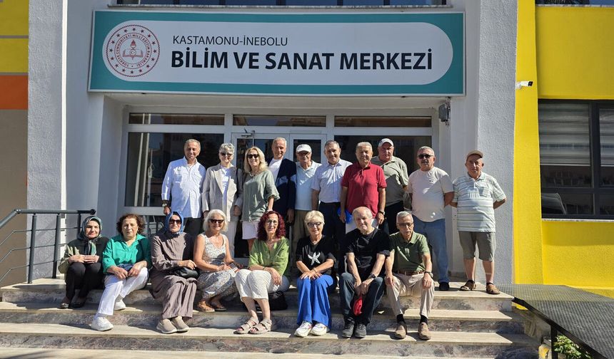 İnebolu Lisesi 75-76 dönemi mezunları İnebolu’da buluştu