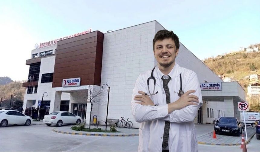 İnebolulu genç doktor Barış Uçarkuş, hekimlik mesleğine memleketinde başladı