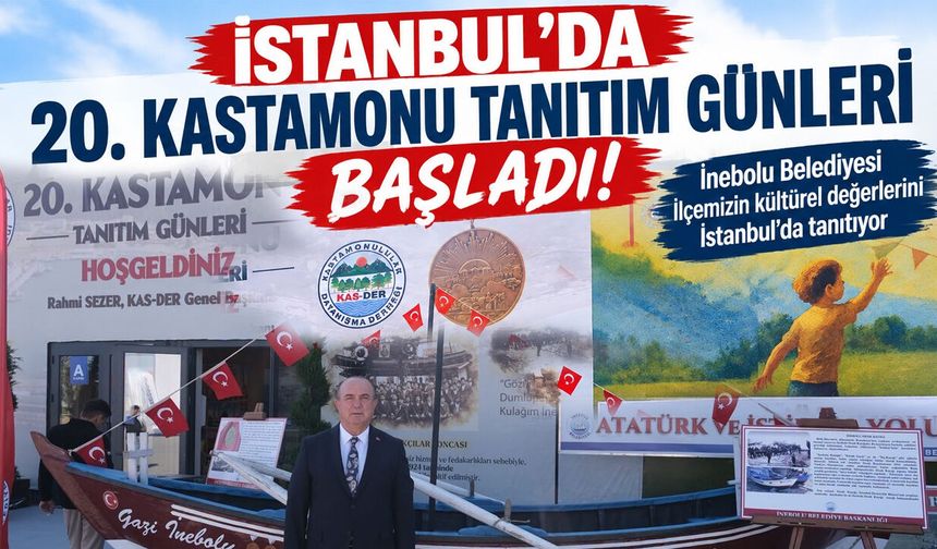İnebolu, kültürel değerleriyle İstanbul’da tanıtılıyor