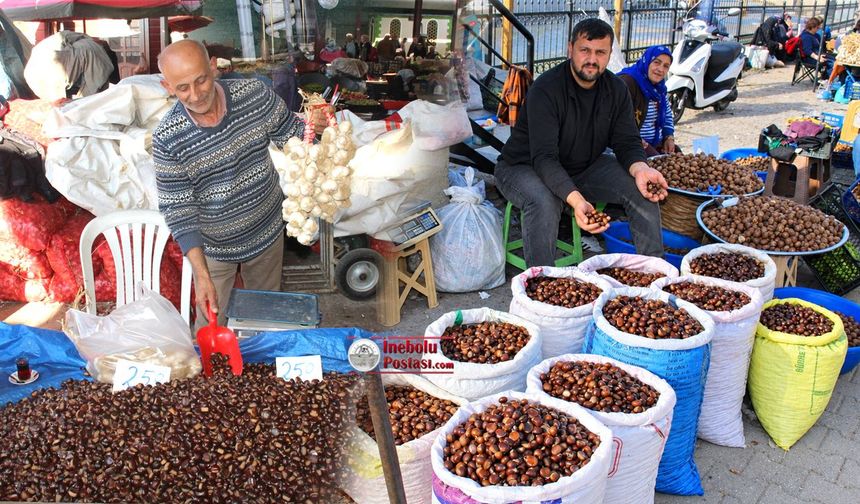 Pazarda kestane fiyatı geriledi