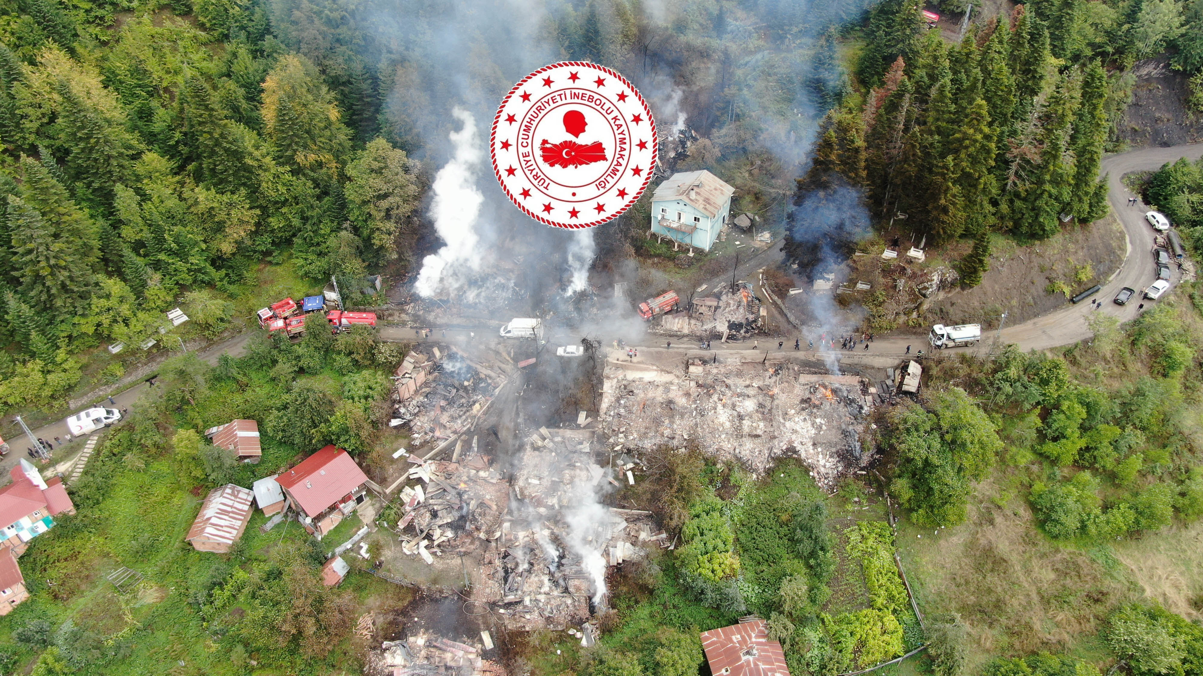Deresökü yangını ile ilgili İnebolu Kaymakamlığı'ndan açıklama