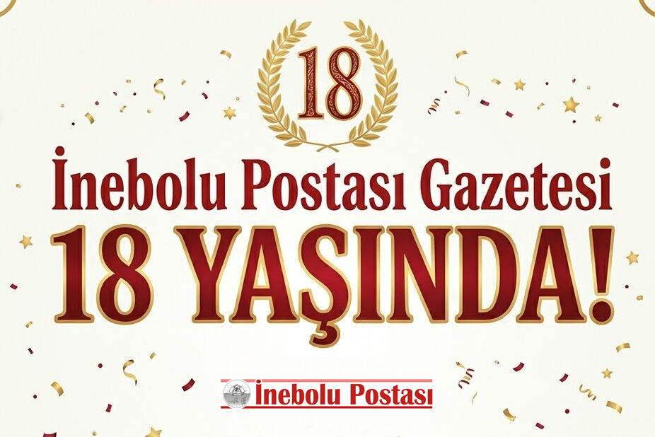 İnebolu Postası Gazetesi 18 yaşında!
