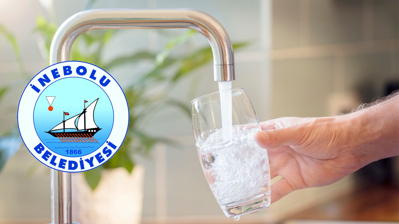 İnebolu'da su için düğmeye basıldı
